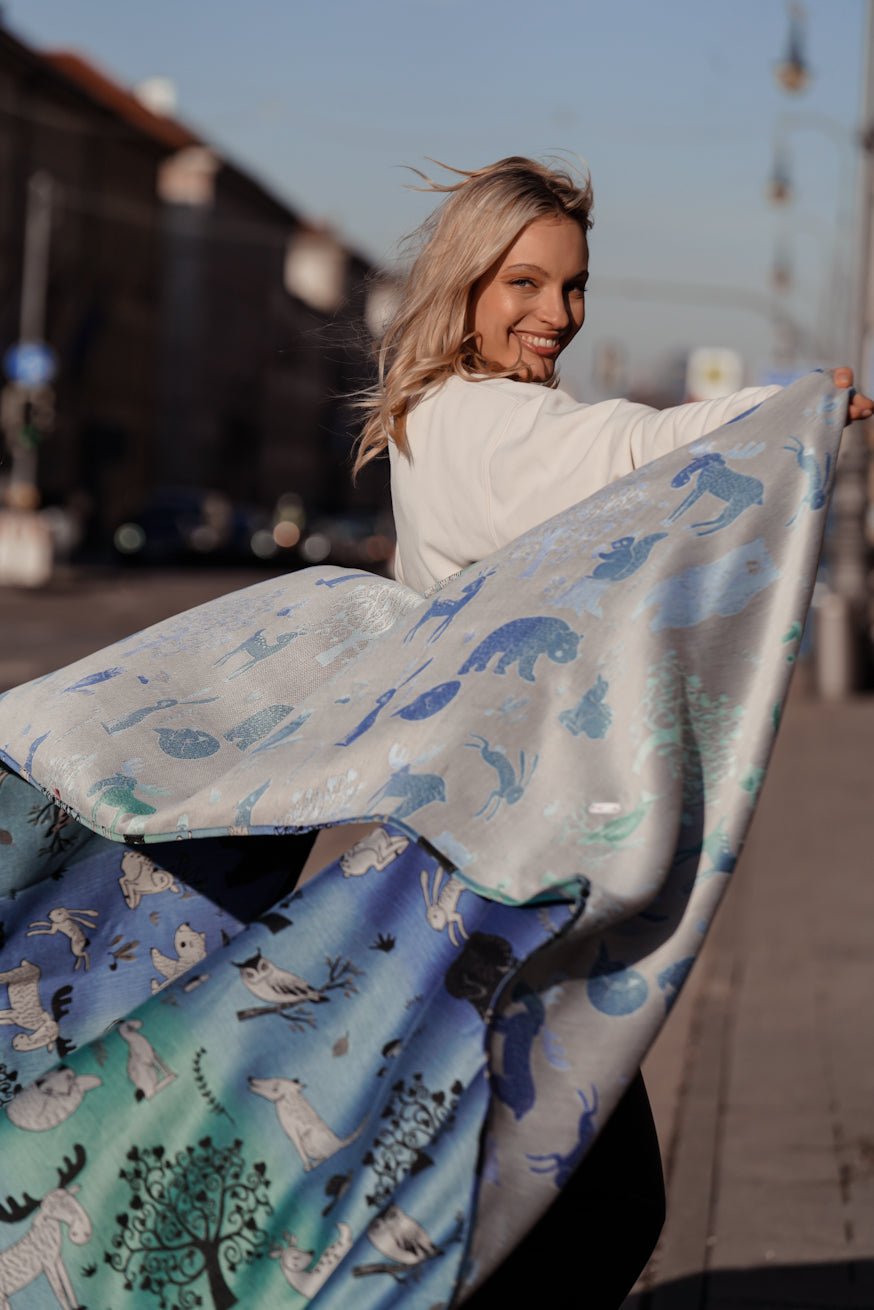 Écharpe de portage Forêt Miracle Silva - KOKADI